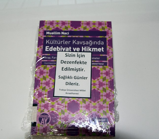 Trakya Üniversitesi Millet Kıraathanesi’nden Evlere Kitap Servisi