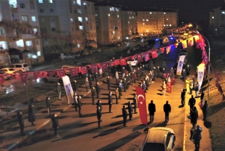 Tuşba’da İstiklal Marşı Coşkusu