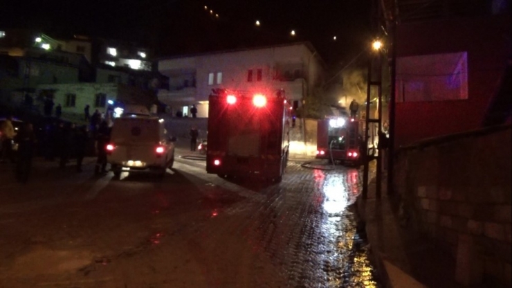 Amasya’da Kokutan Odunluk Yangını