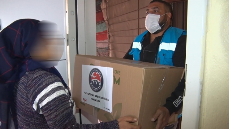 Kırıkkale’de Dar Gelirli Ailelere Gıda Desteği