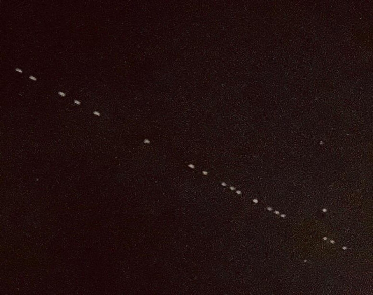 Tekirdağ Ve Kırklareli’de Gökyüzünde Görülen Esrarengiz Işık Şaşırttı