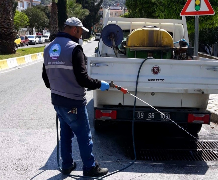 Söke Belediyesi Larva Ve Sivrisinek Mücadelesini Yoğunlaştırdı