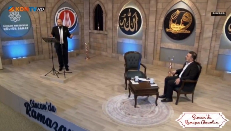 “Sincan’da Ramazan Akşamları” Programı Seyirciyle Buluştu
