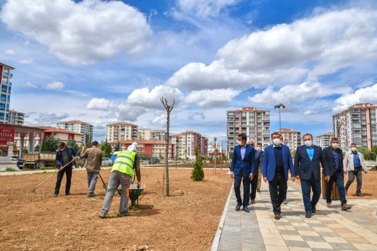 Malatya’da 30 Dönümlük Park Büyük Oranda Tamamlandı