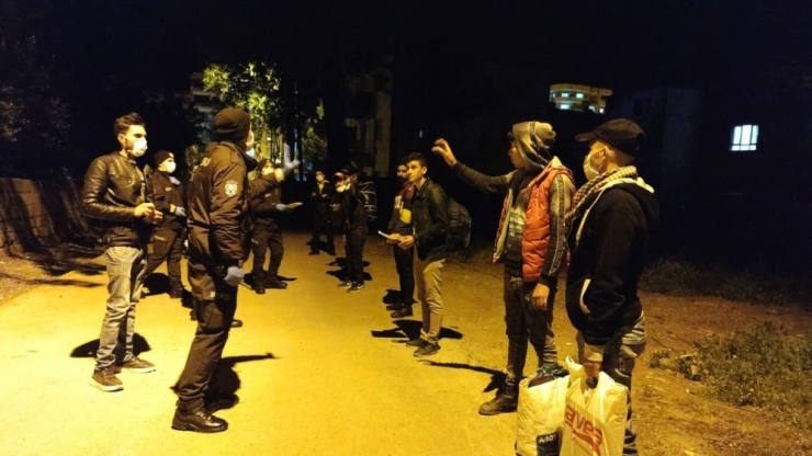 Gaziantep’te Yasağı İhlal Eden 7 Yabancı Yakalandı