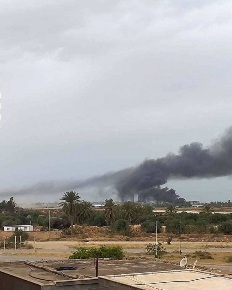 Hafter’den Mitiga Havalimanı Ve Çevresine Füze Saldırısı