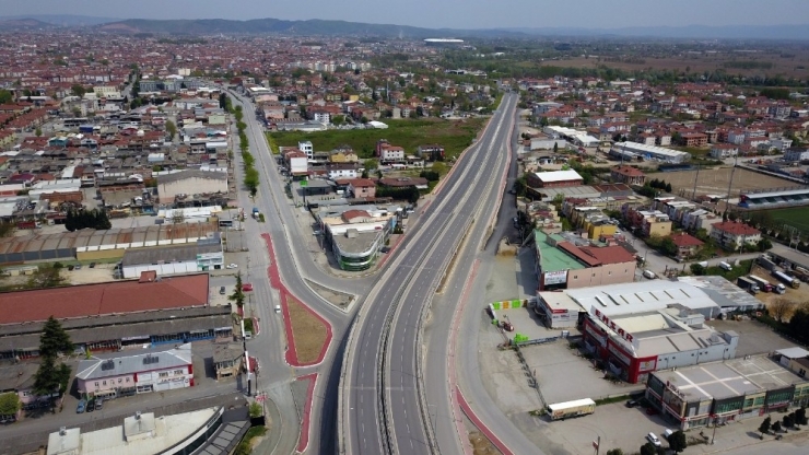 Kısıtlamanın Son Gününde Sakarya’nın Dört Bir Yanı Havadan Görüntülendi