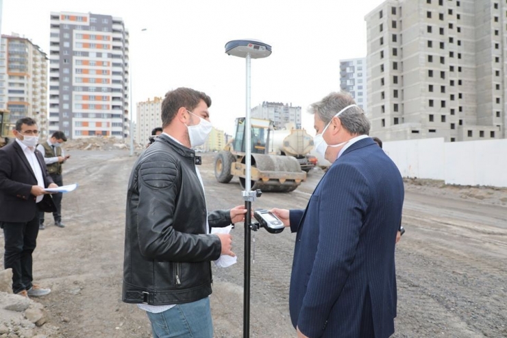 İldem İle Yeşilyurt Toki Arasına Yeni Yol Yapılıyor