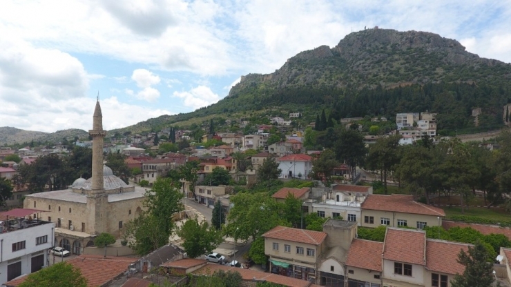 7 Asırlık Tarihi Kent Havadan Görüntülendi