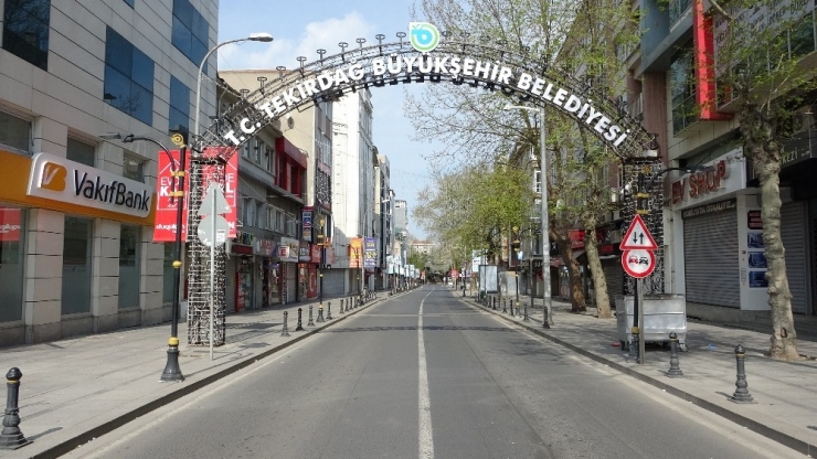 Çorlu Sokaklarında Derin Bir Sessizlik Hakim