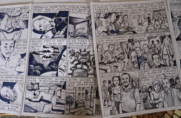 "Korona Virüs" Çizgi Roman Oldu