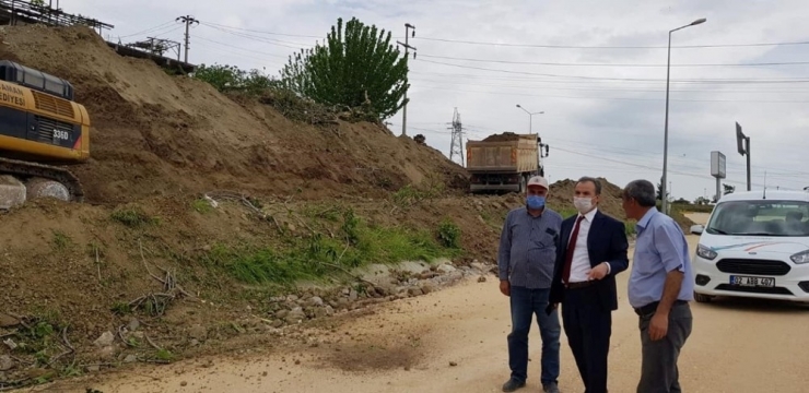 Başkan Kılınç Yol Çalışmalarını İnceledi