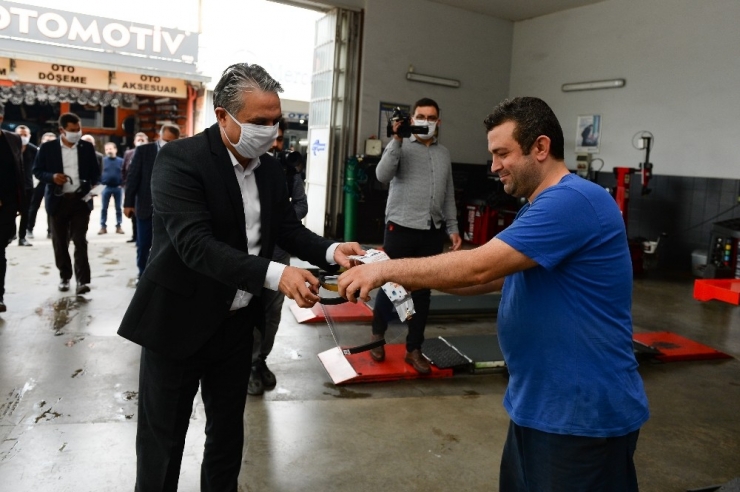 Sanayi Esnafına Maske