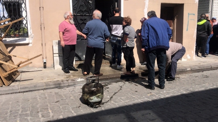 Beyoğlu‘nda Korkutan Tüp Patlaması