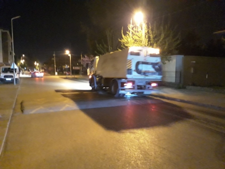 Ortak Kullanım Noktalarını Dezenfekte Edildi