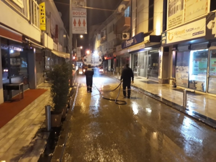 Ortak Kullanım Noktalarını Dezenfekte Edildi