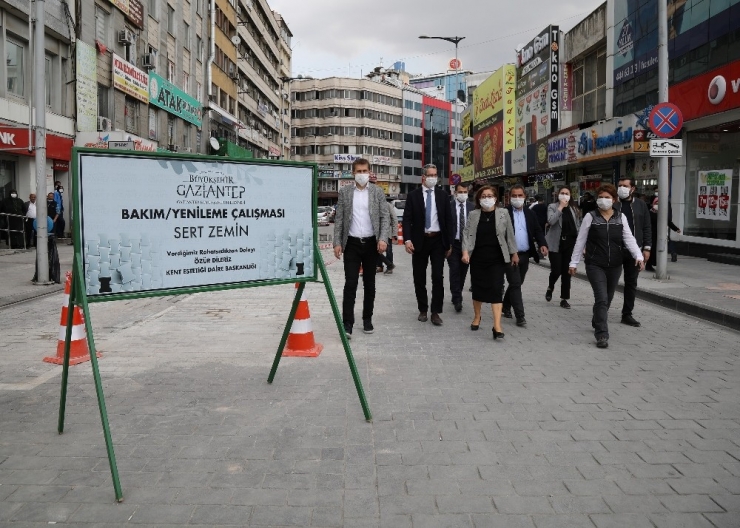 Başkan Şahin Yol Çalışmalarını İnceledi
