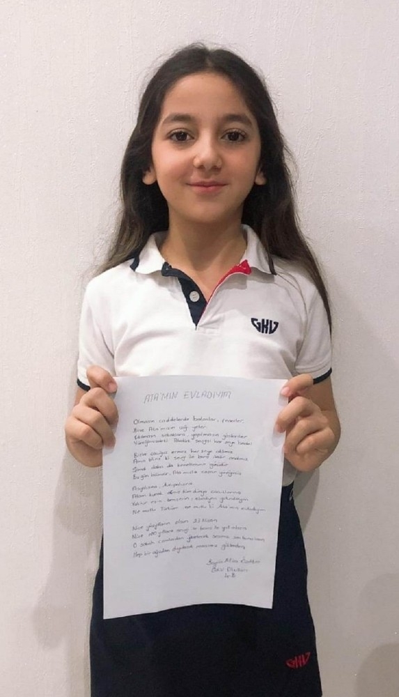 Gkv’li Minik Şairlerin Şiirleri Derece Yaptı