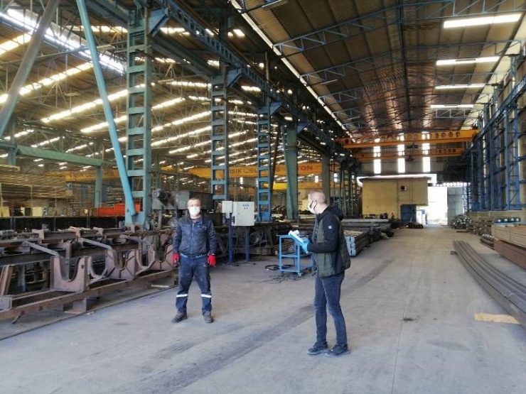 Karabük’te Sanayi Kuruluşlarında Denetimler Sürüyor