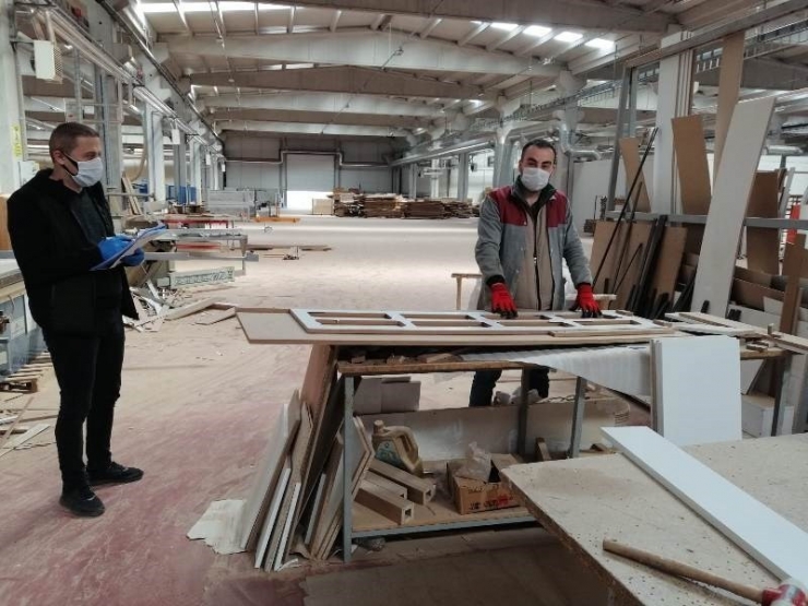 Karabük’te Sanayi Kuruluşlarında Denetimler Sürüyor