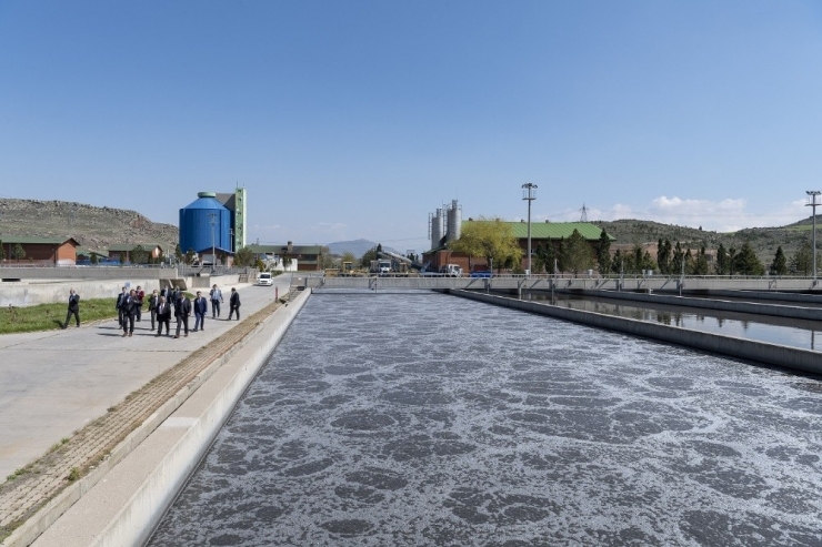 Başkan Büyükkılıç Arıtma Tesisini İnceledi