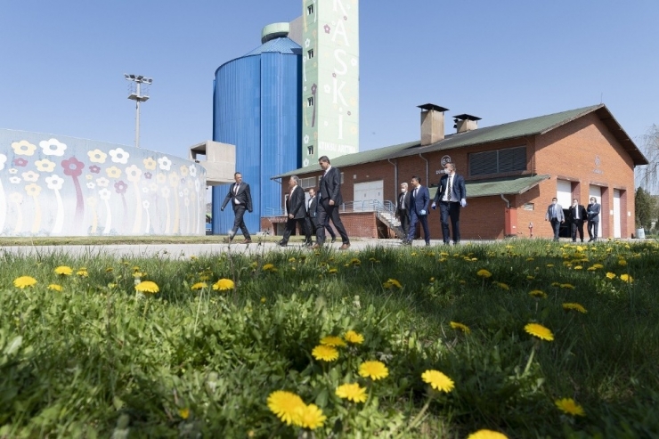 Başkan Büyükkılıç Arıtma Tesisini İnceledi