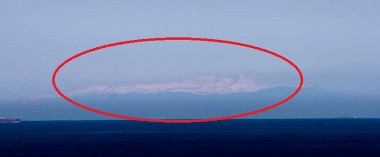 Tekirdağ’dan Uludağ’ı Görüntüledi