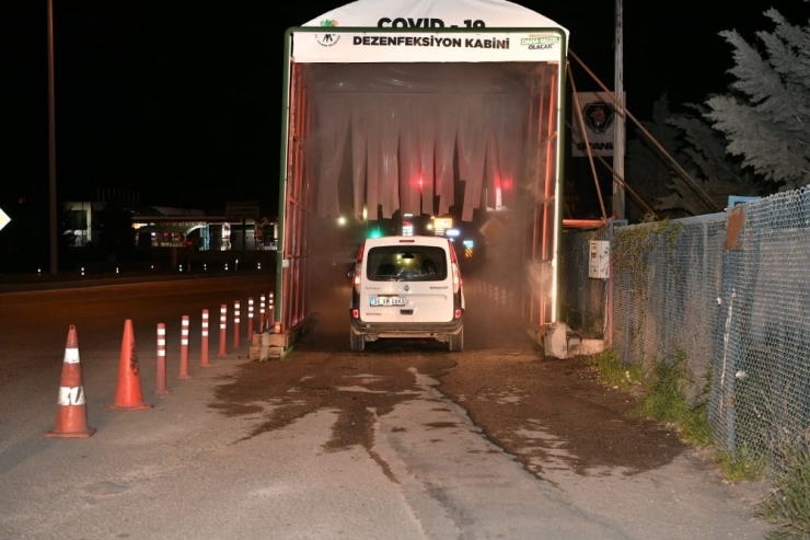 Dört Günlük Sokağa Çıkma Yasağında Mamak Mesaisi