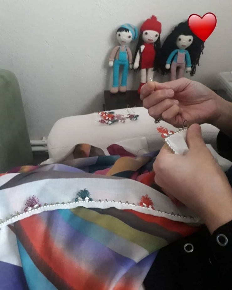 Bulanıklı Kadınlar Evlerinde Çalışıyor