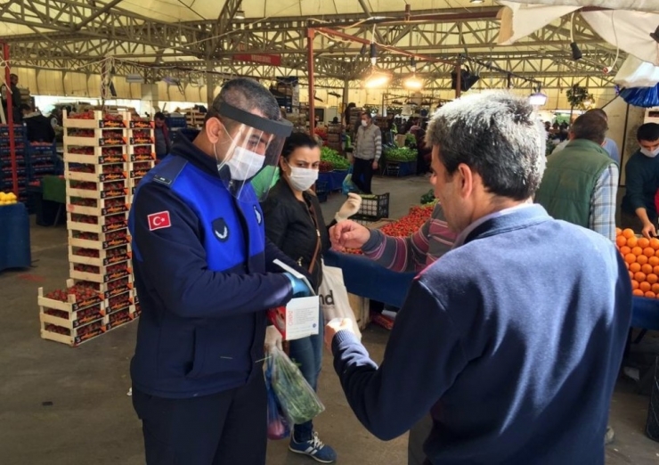 Bursa’da Pazar Yerlerinde Tedbirler Üst Seviyede