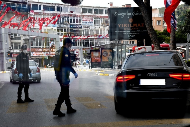 Söke’de 4 Günlük Sokağa Çıkma Kısıtlamasına Uymayan 46 Kişiye Ceza