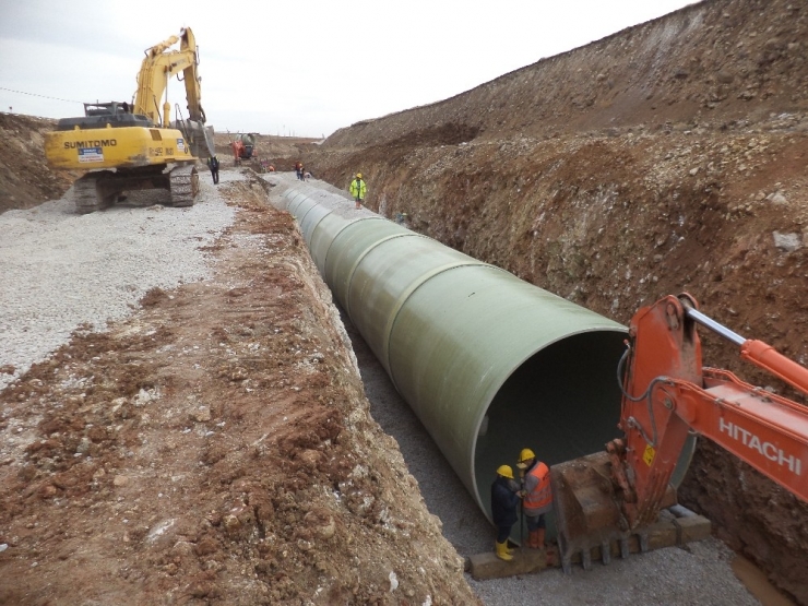 Bünyan-sarıoğlan Sulamasında Çalışmalar Devam Ediyor