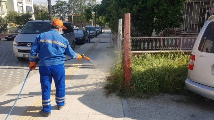 Turgutlu Belediyesinden Karantina Mesaisi