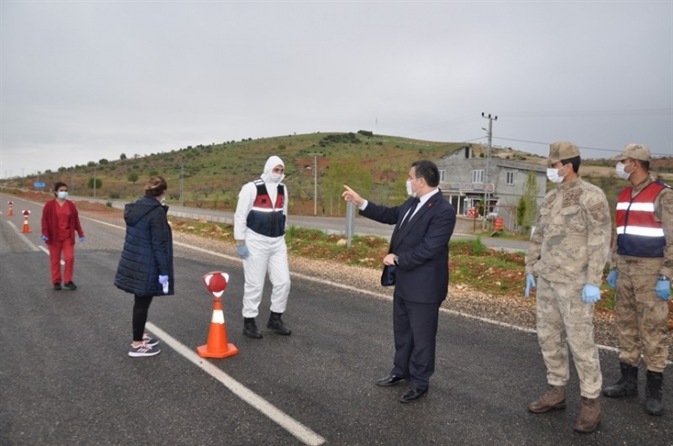 Kaymakam İmamoğlu’ndan Kontrol Noktalarına Ziyaret