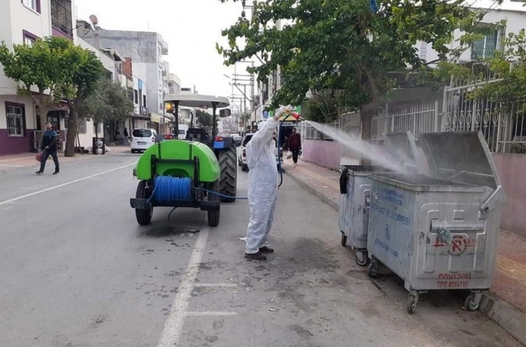 Akdeniz’de 120 Bin Tonu Aşkın Dezenfektan İle 4 Bin 500 Nokta İlaçlandı