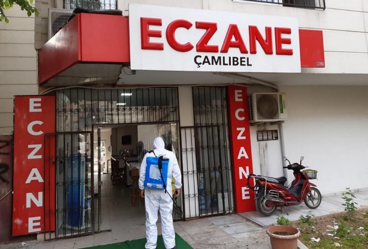 Akdeniz’de 120 Bin Tonu Aşkın Dezenfektan İle 4 Bin 500 Nokta İlaçlandı