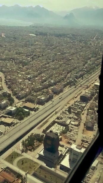 Antalya Trafiği Havadan Helikopter Ve Drone İle Denetlendi