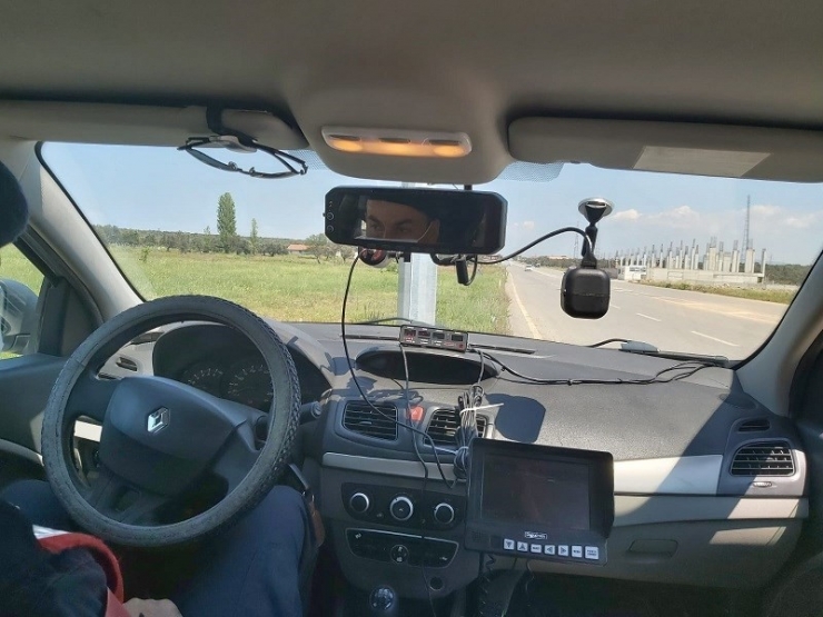Jandarmadan Motosiklet Ve Araçlara Radarlı Denetim