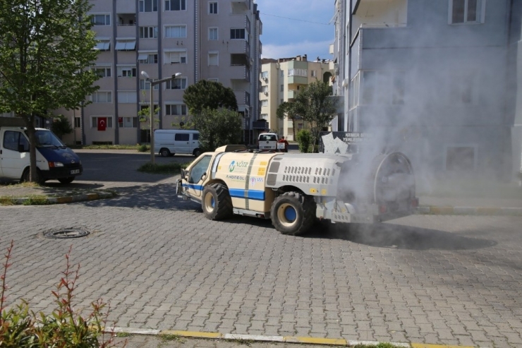 Yeni Nesil Dezenfekte Aracı Burhaniye’ye Hizmet Veriyor