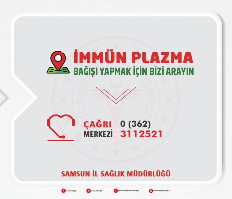 Samsun İl Sağlık Müdürü Oruç’tan "İmmün Plazma Bağışı" Çağrısı