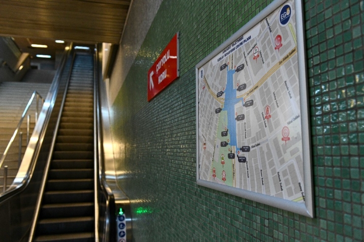 Ankaray’da Haritalar Hayatı Kolaylaştırıyor