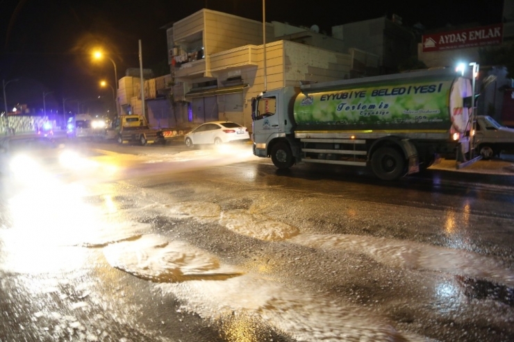Eyyübiye’de Korona Virüs Mücadelesi Sürüyor
