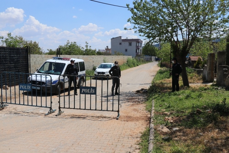Gaziantep’te Bir Mahallede Korona Karantinası