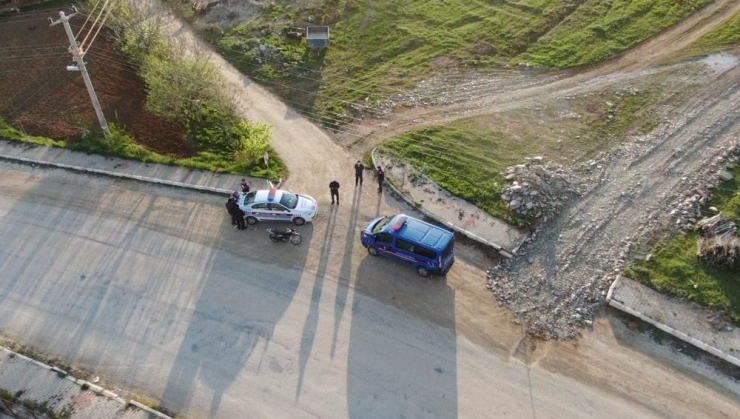 Isparta’da Karantinaya Uymayan 3 Kişiye Ceza Havadan Geldi