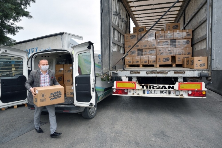 Büyükşehir’in Yardım Eli Sınırları Aştı