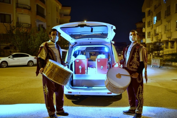 Ramazan Davulcuları Mamak’ta İş Başında