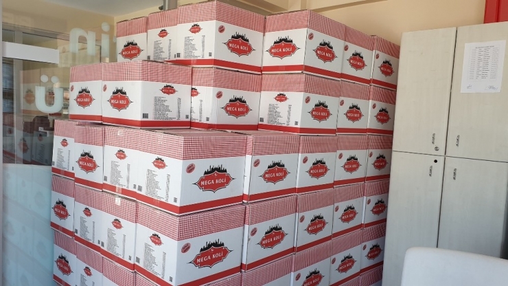 Kanaşlı Belediyesine 600 Gıda Kolisi Bağışlandı