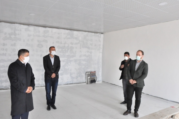 Erciş Belediyesi Temizlik İşleri Müdürlüğü İçin Yeni Hizmet Binası