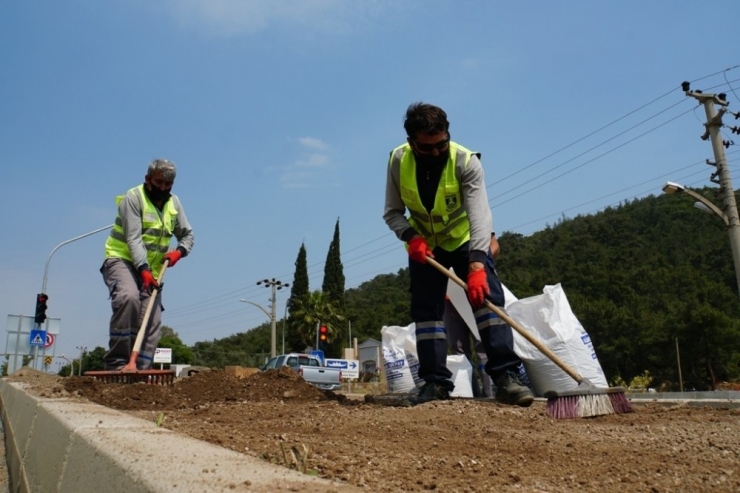 Bodrum Çiçeklerle Donatılıyor