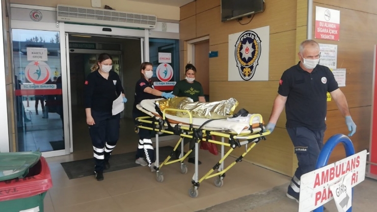 Bursa’da Dehşet...otomobil Alev Alev Yandı 3 Yaşındaki Çocuk Ağır Yaralandı